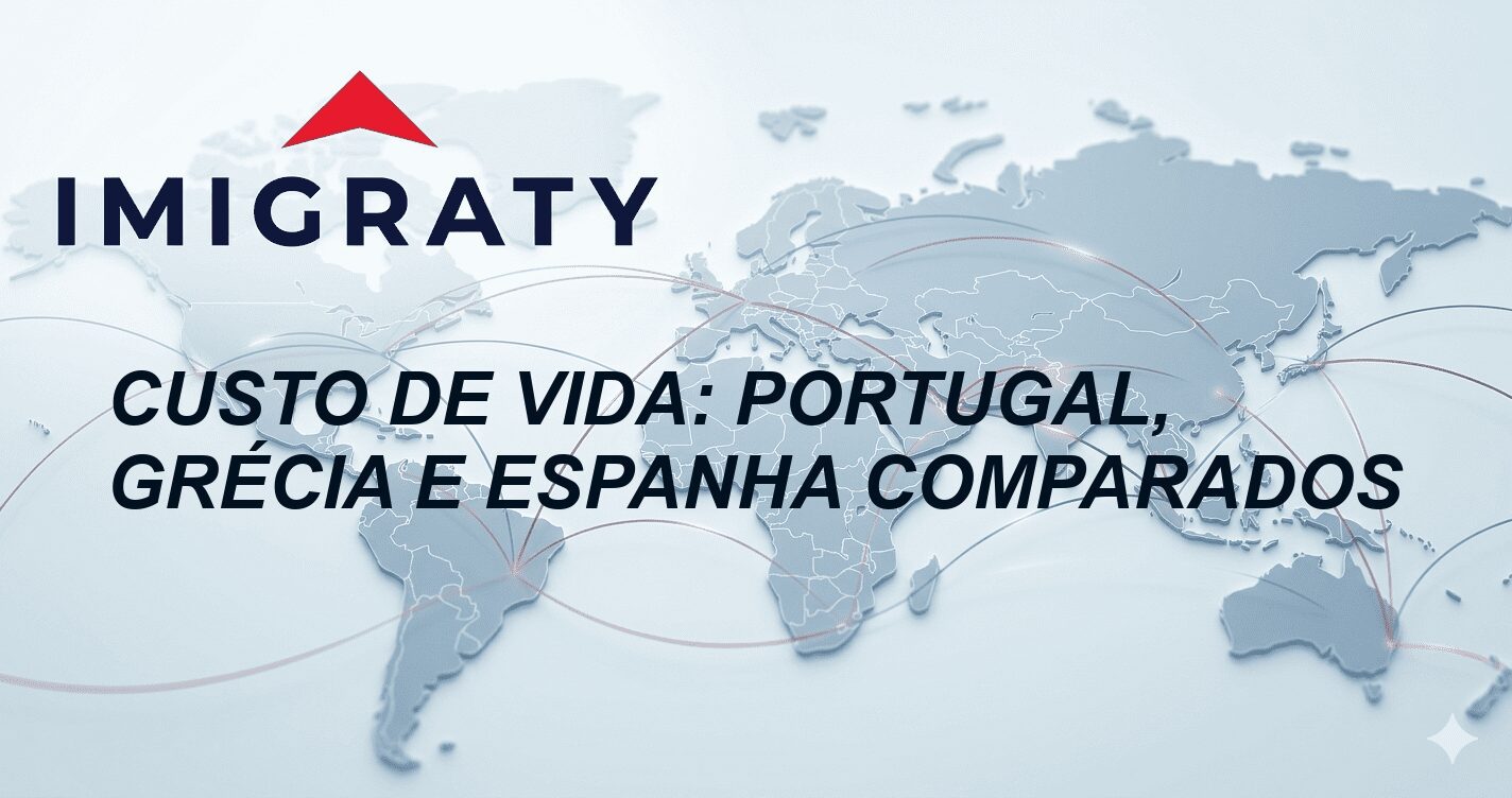 Custo de vida: Portugal, Grécia e Espanha comparados